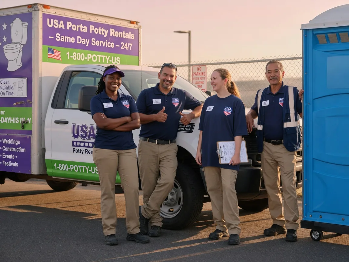 Porta Potty Rental company in Peace Valley, MO
